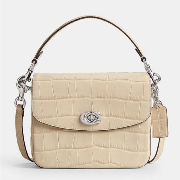 Coach Handbags - Coach Cassie Crossbody Croc Leather Bag NWT